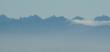 Mgły nad Tatrami-widok z Babiej Góry