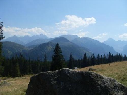 Tatry Słowackie z Rusinowej Polany