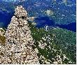 Widok z Kasprowego Wierchu - igła skalna zwana Palcem
